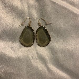 Anthropology Gem Earrings